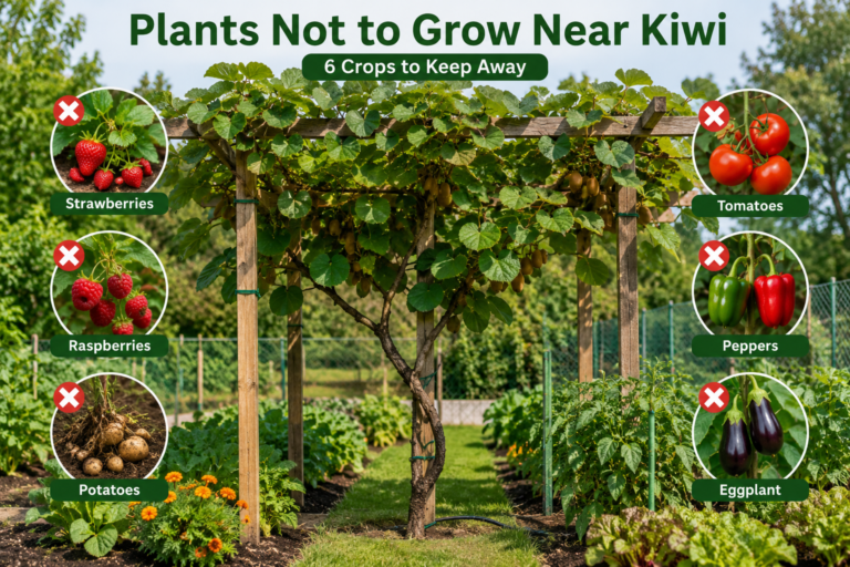 Plants Not to Grow Near Kiwi