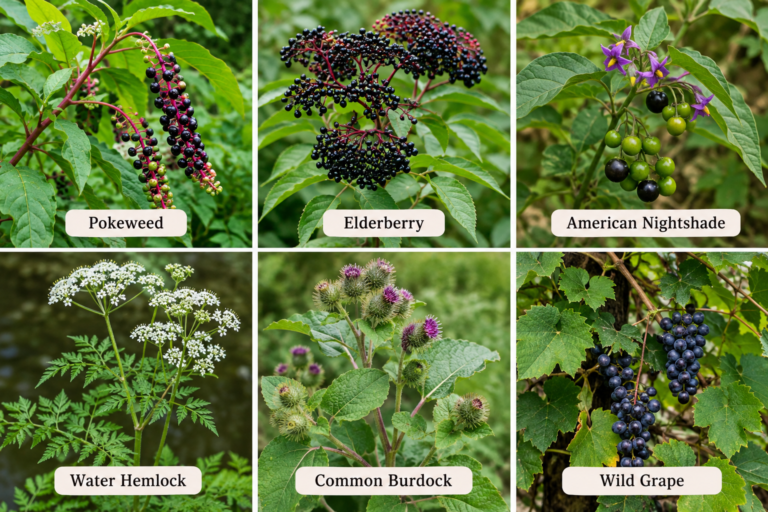 Pokeweed Look Alikes
