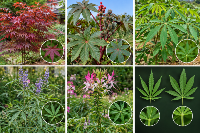 8 Plants That Look Like Marijuanas: How to Identify Cannabis Look-Alikes Plants That Look Like Marijuanas