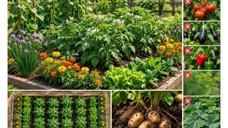 Companion Plants for Potatoes: What to Grow Nearby Companion Plants for Potatoes