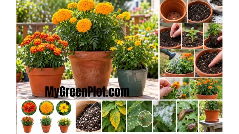 How to Grow Marigolds in Pots: Size, Soil, and Care That Gets Blooms How to Grow Marigolds in Pots